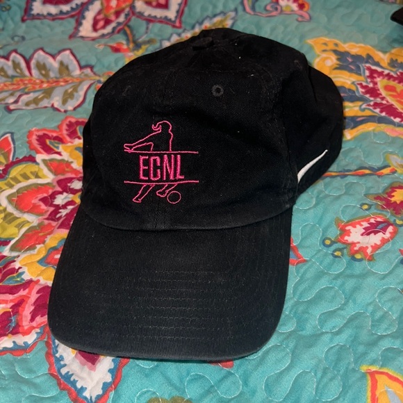 Nike Accessories - ECNL black pink baseball hat Nike